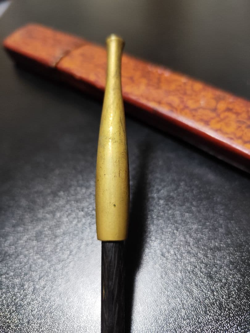 【当時物】煙管と入れ物 刻印あり