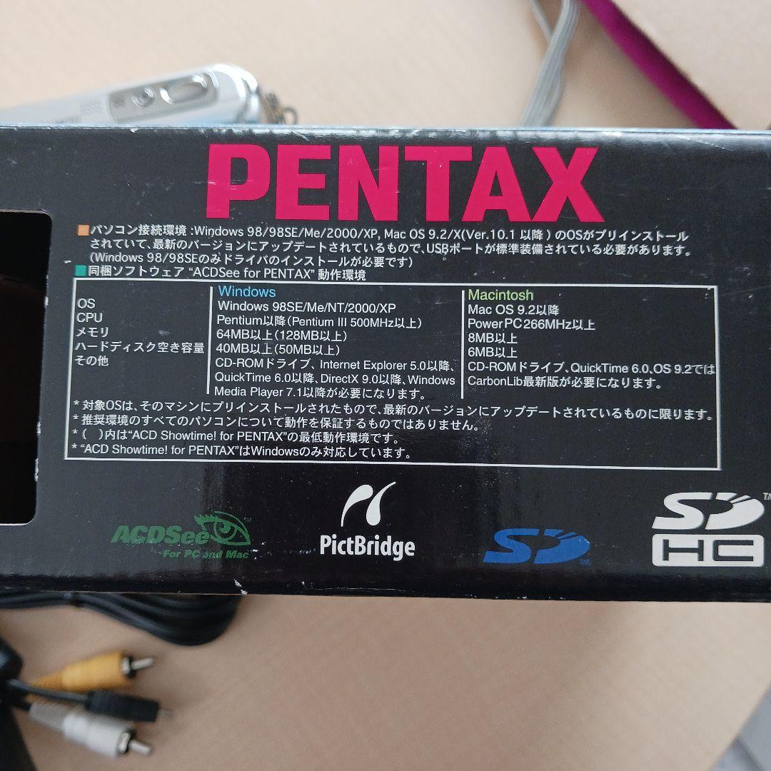 PENTAX Optio W20 防水デジタルカメラ