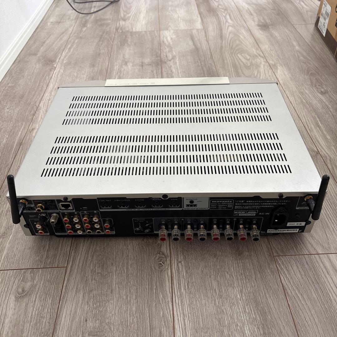 Bluetooth対応 プリメインアンプ シルバー　NR1200