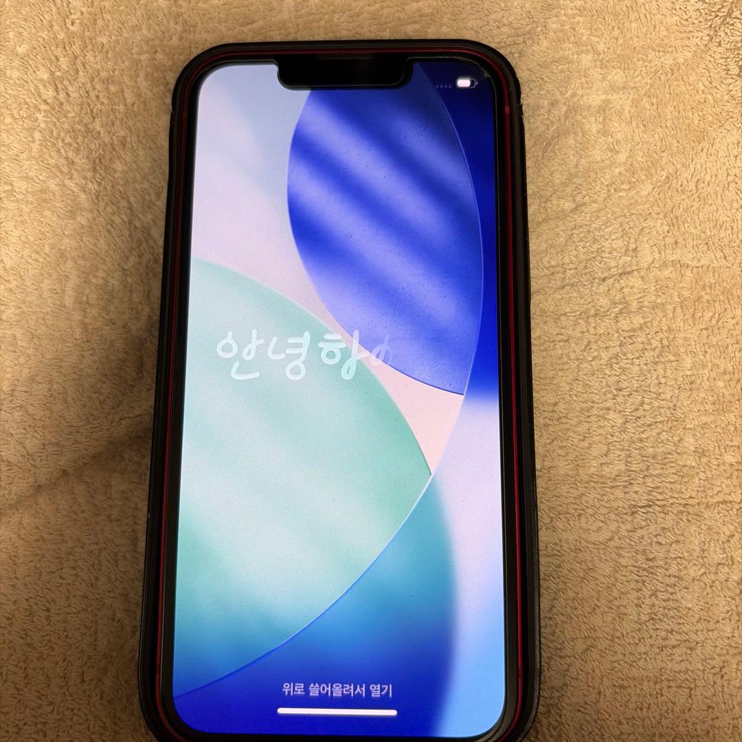 iPhone 13 PRODUCT RED128GB バッテリー73%