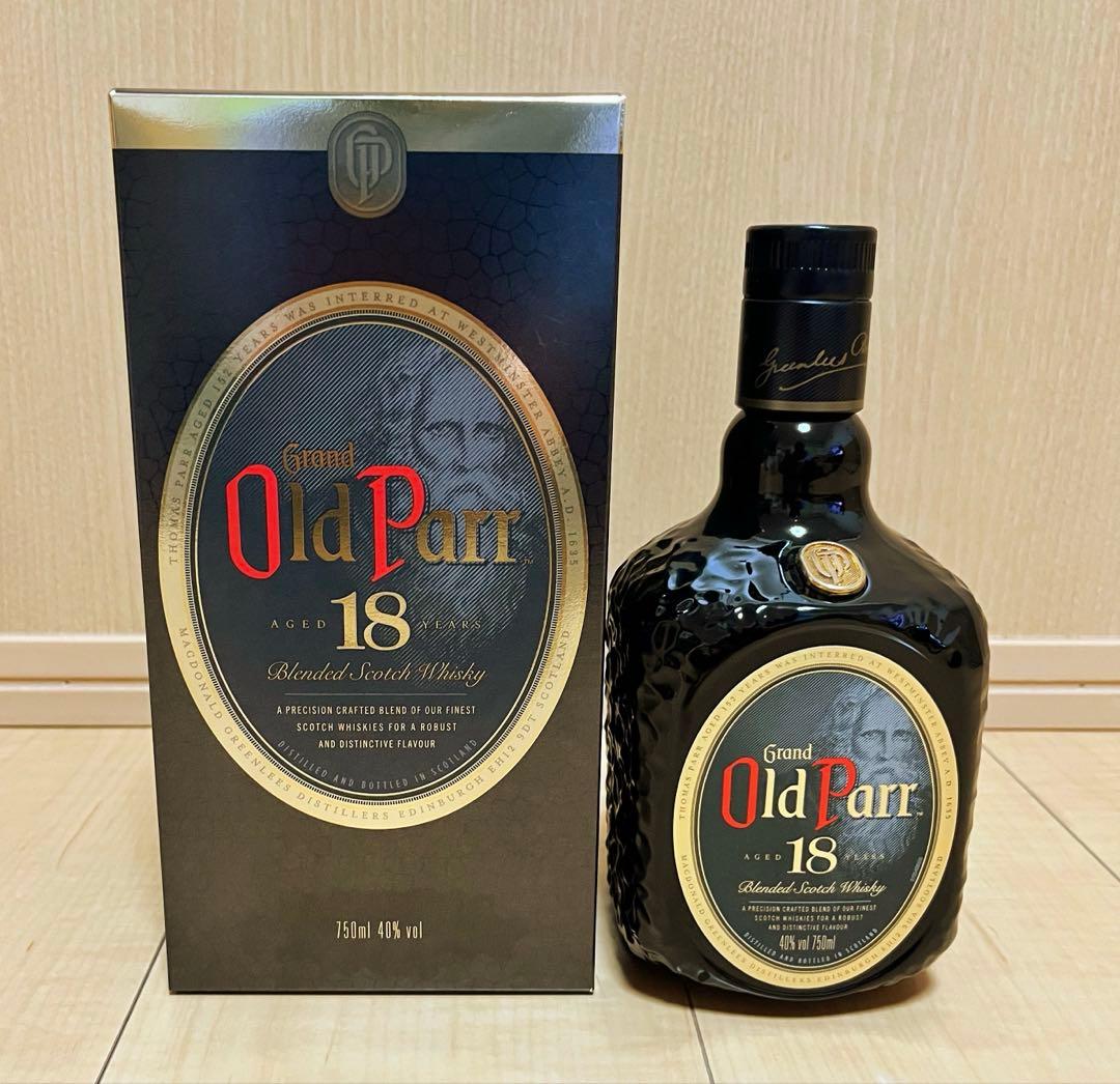 オールドパー18年 750ml 箱付 未開封 ウイスキー