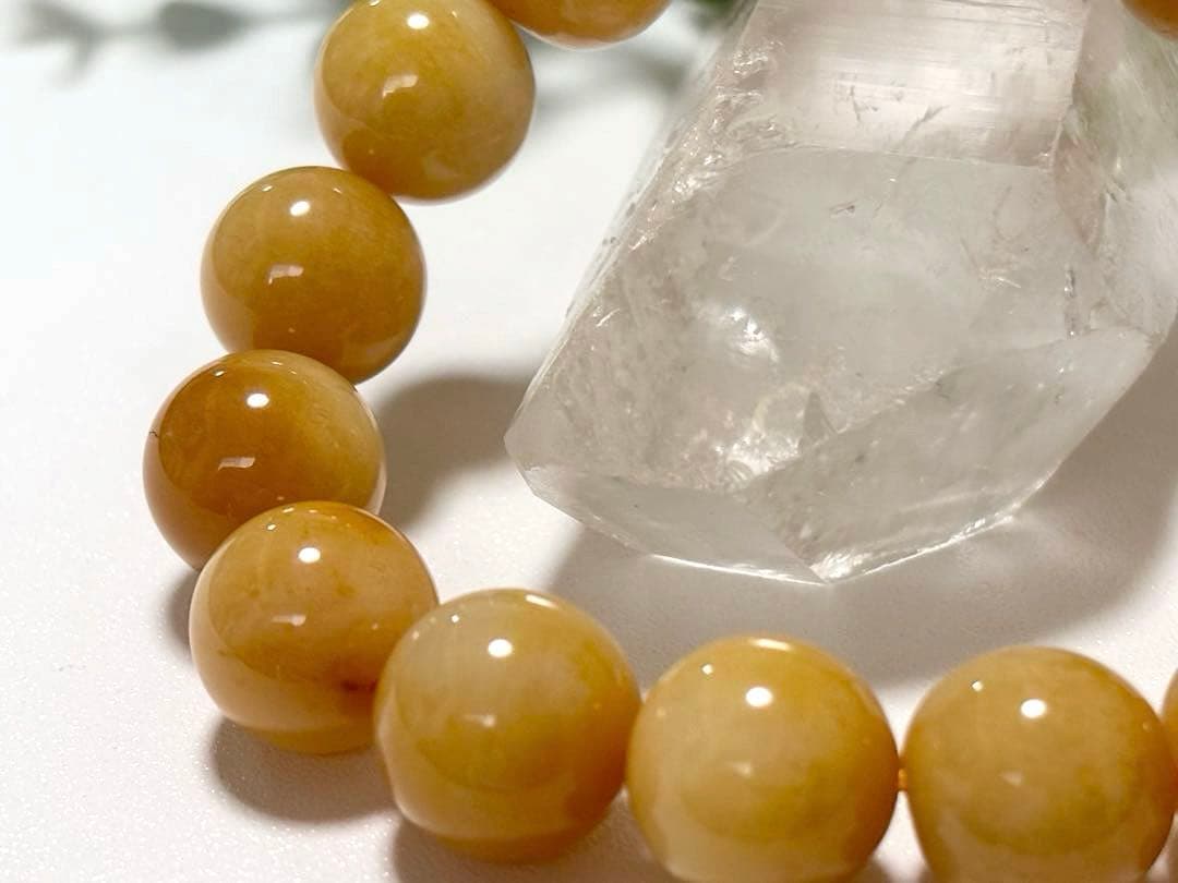 究極品質　愛と幸運を象徴する太古の守護石　幻のピラミッドイエロードロマイト