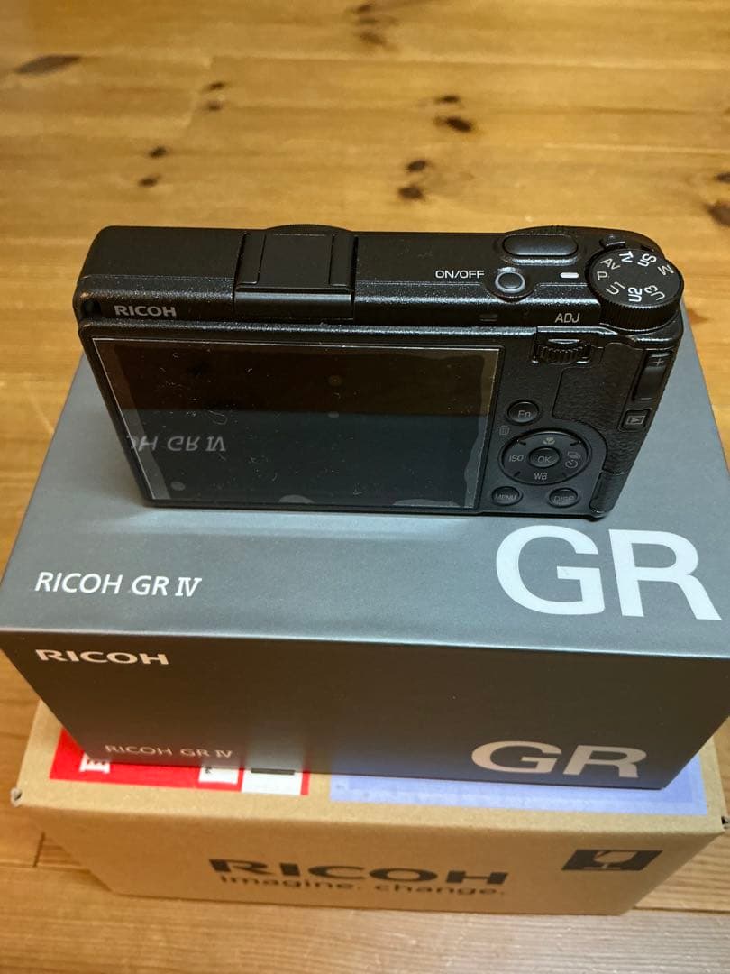 RICOH GR IV 正規購入　ショット数4 ワイコンGW-4　GA-3