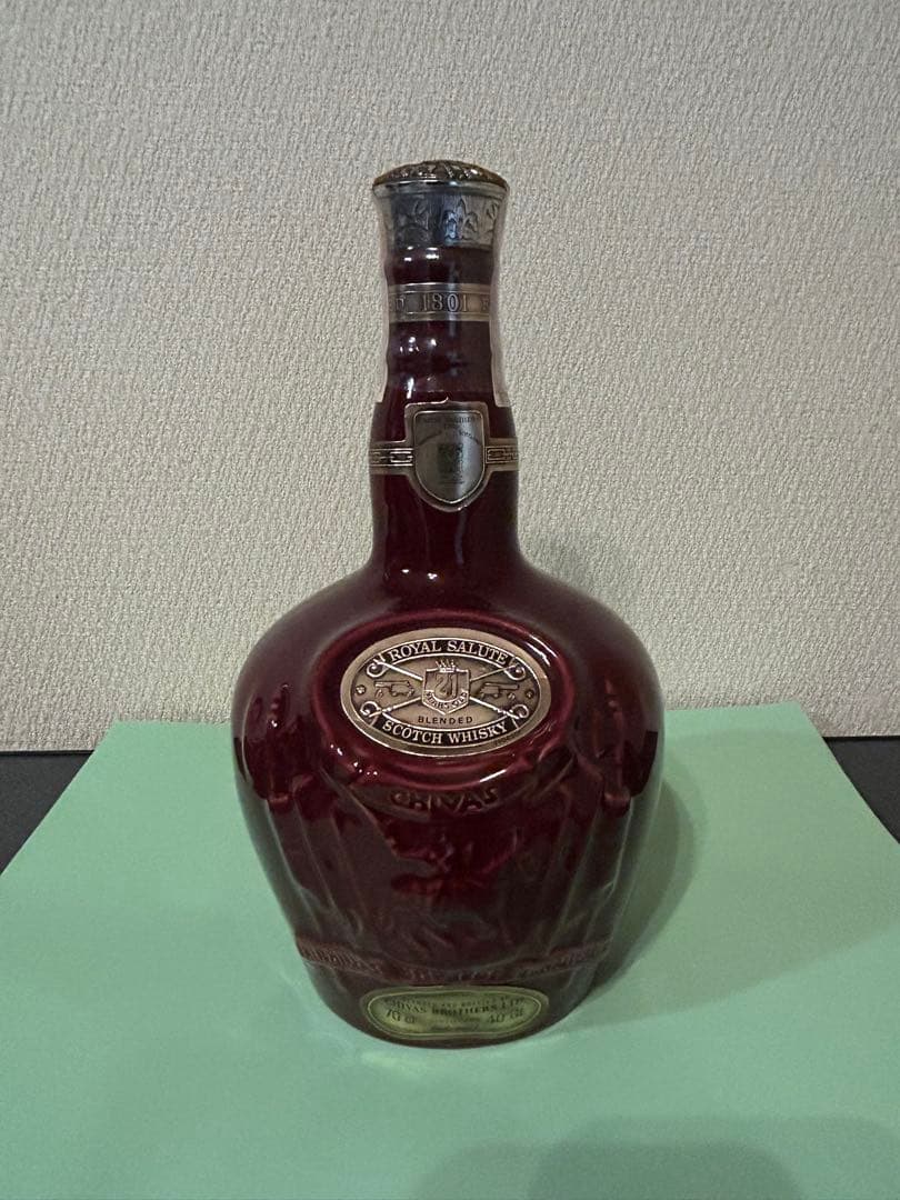 シーバス　ロイヤルサルート21年未開封　 SALUTE 古酒 赤