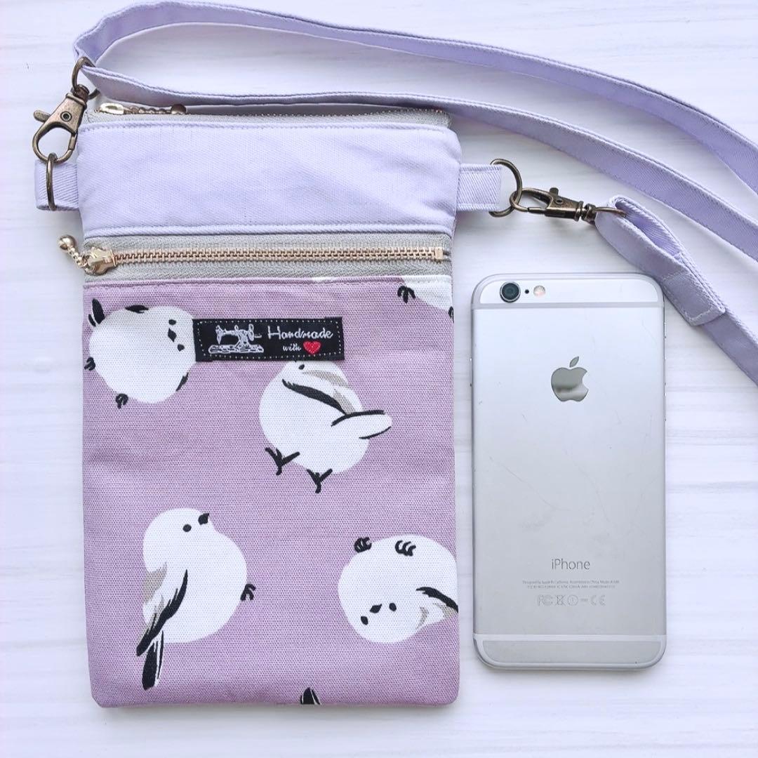 ★ちひろ★ ハンドメイドスマホショルダー&マスク O56