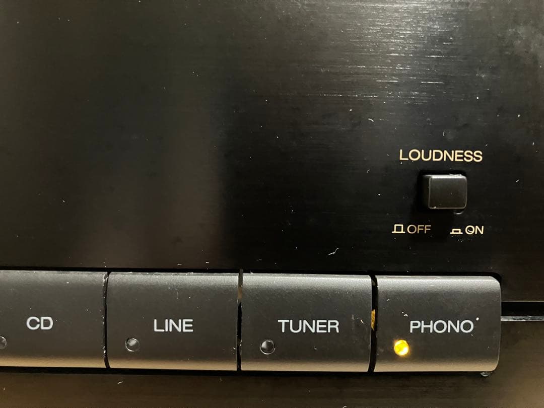 【動作品】SANSUI プリメインアンプ　AU-α205