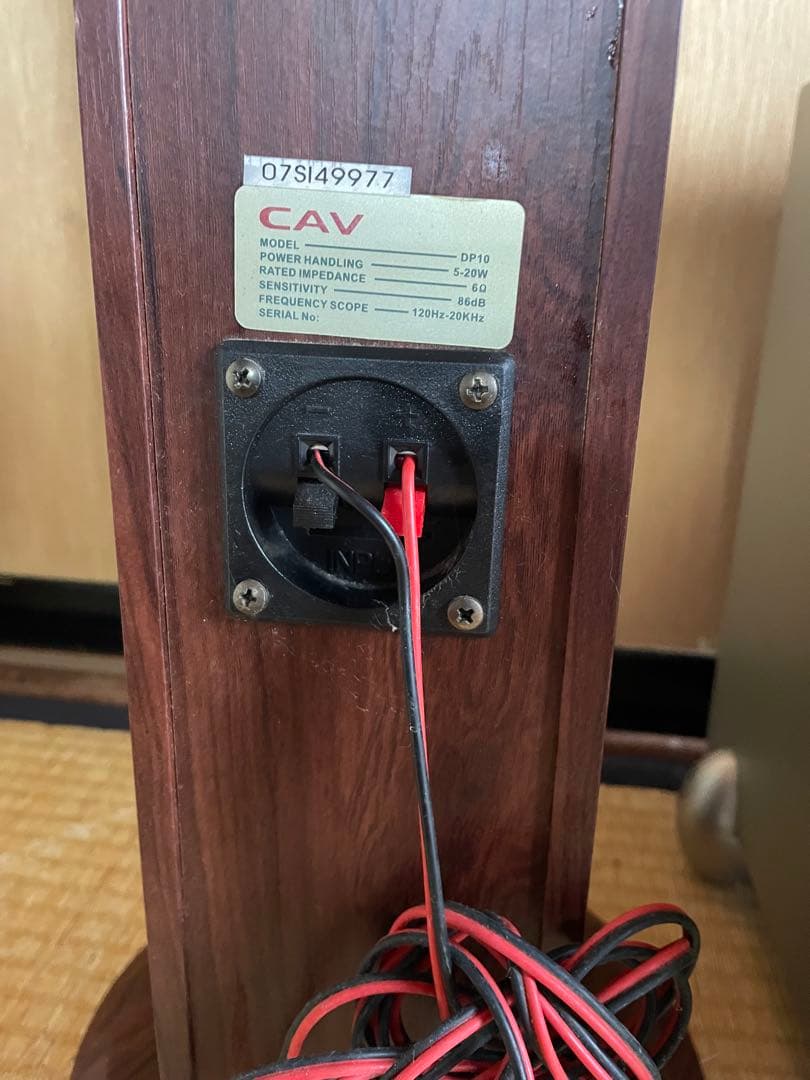 CAV 2.1ch ホームシアター SW260 DP10 スピーカーセット