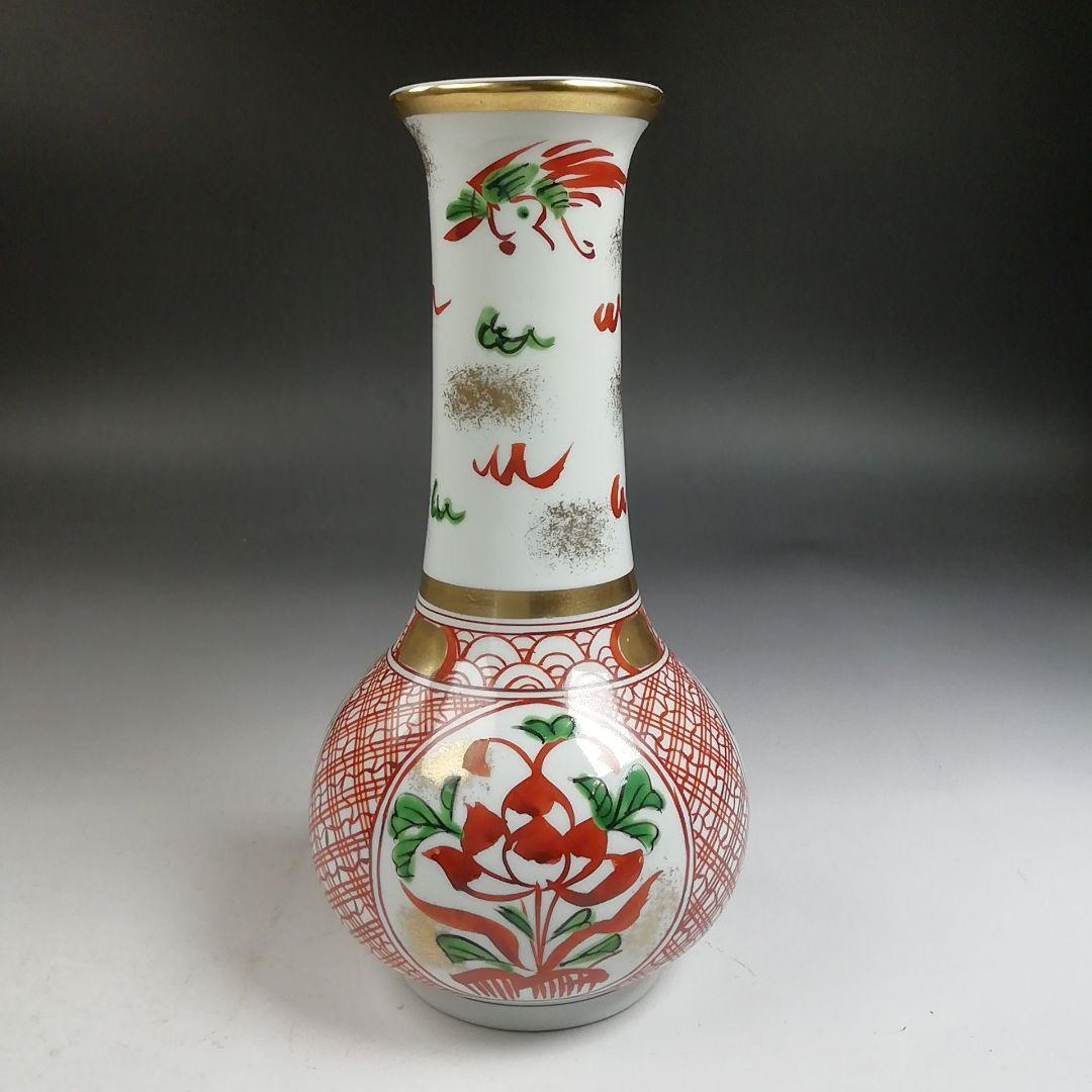 Ｗ３５２　皆具　『色絵　台子皆具』『平安　祥堂 造』　共箱　茶道具