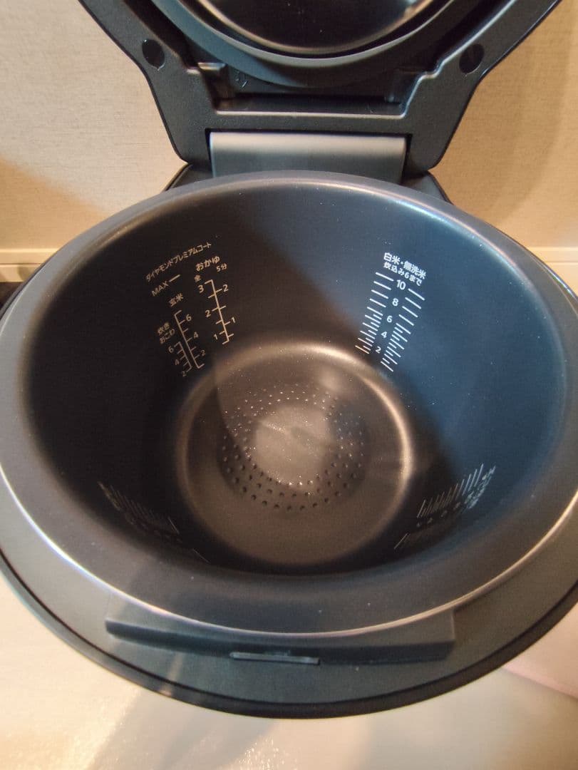 ジャンク Panasonic 可変圧力IHジャー炊飯器 SR-V18BB