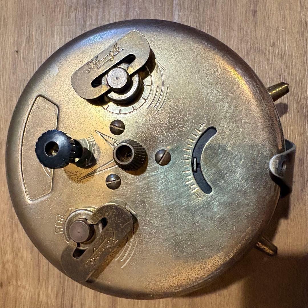 当時物 動作OK ドイツ製 KIENZLE DUO キンツレ ゼンマイ式 置時計