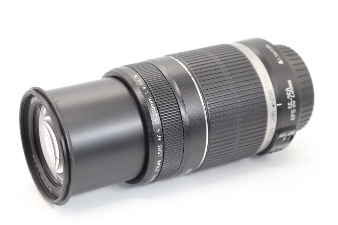 超美品 【Canon EF-S 55-250mm F4-5.6 IS】安心保証◎
