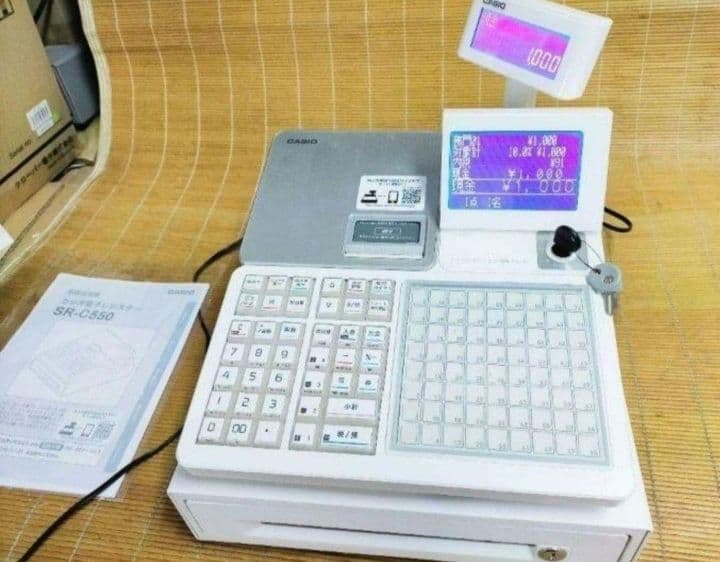 カシオレジスター　SR-C550　870005