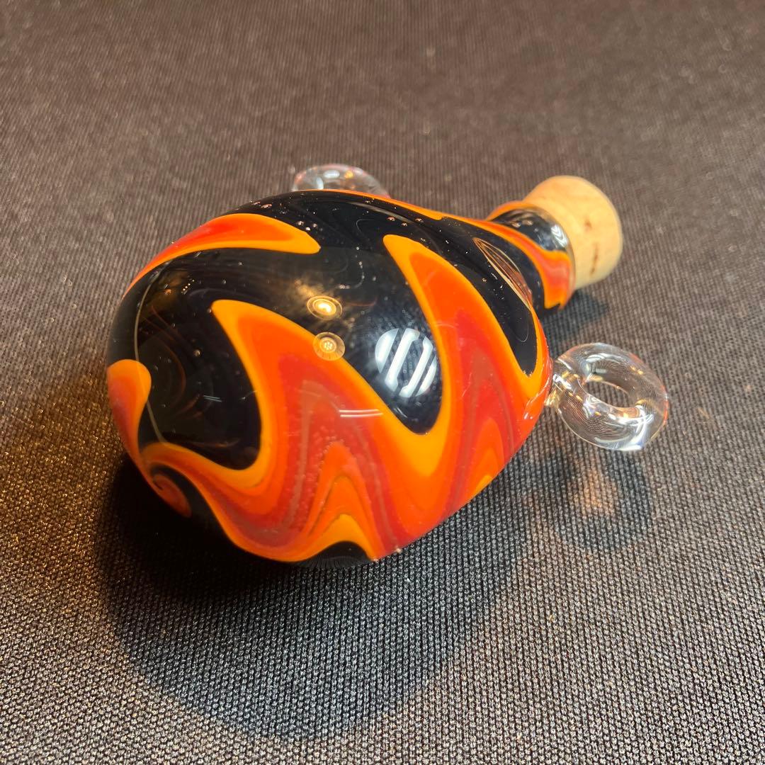 XODAS ペンダント ボロシリケイトガラス Fire Shot Jar