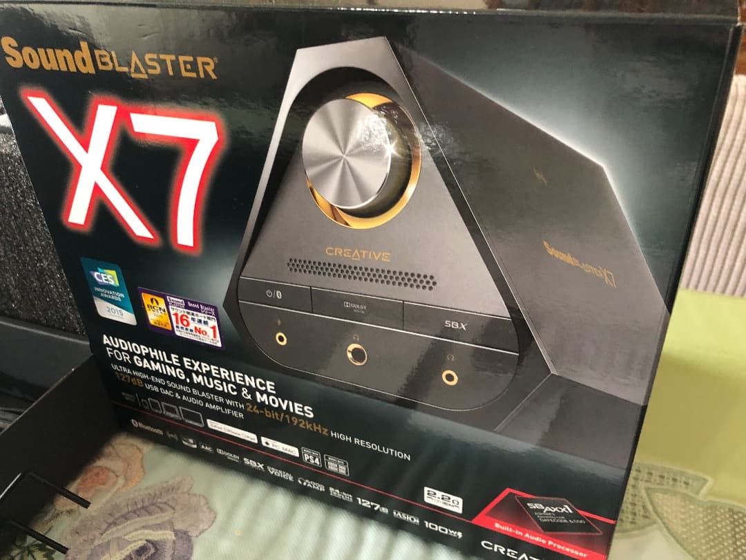 アンプ CREATIVE Sound Blaster X7