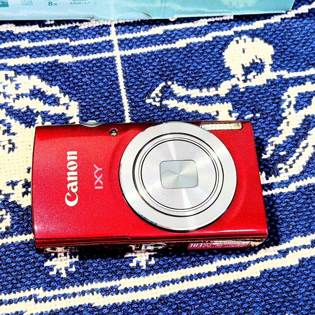 【超極美品】Canon IXY 120 人気のレッド　箱　CCDセンサー
