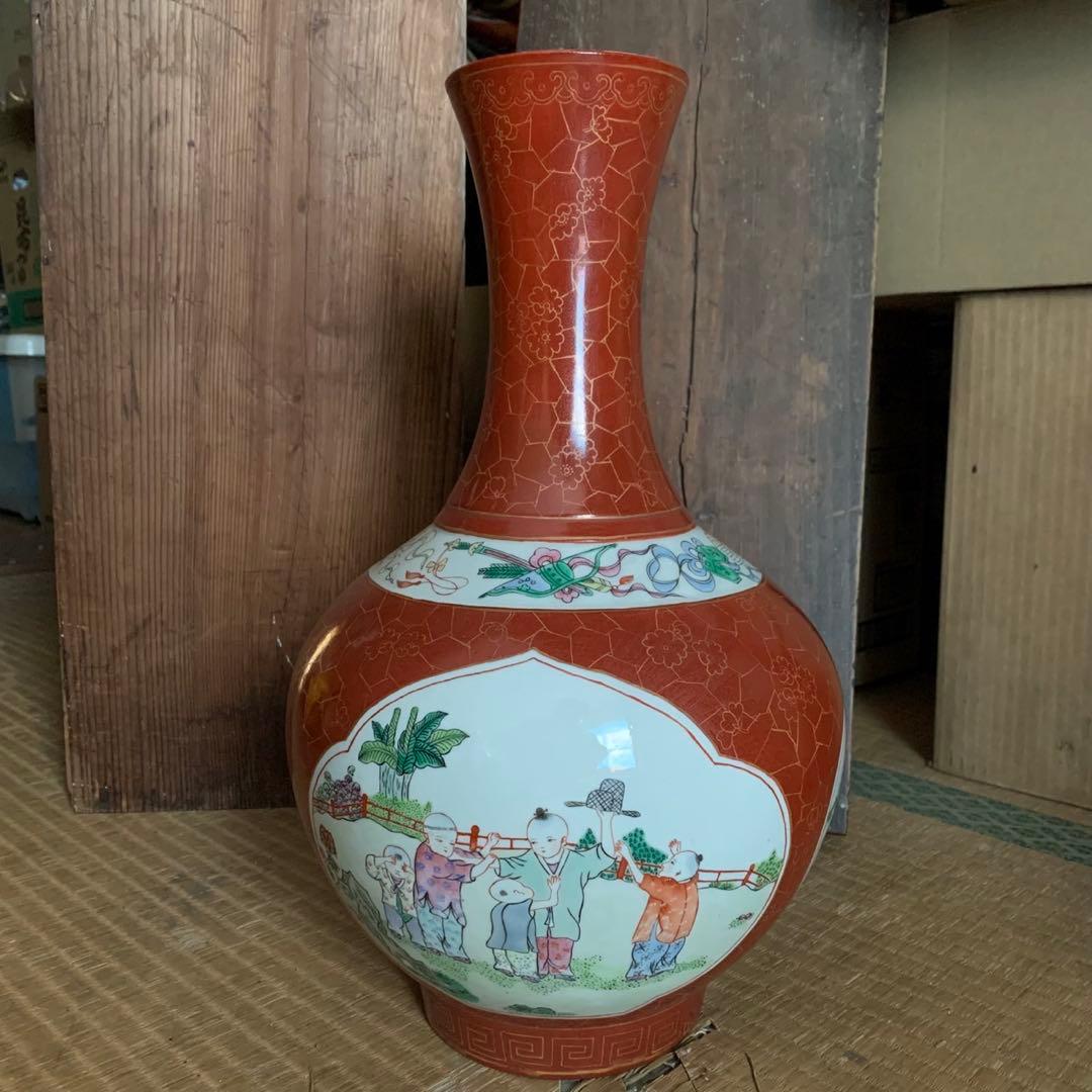 中国　骨董品　壺