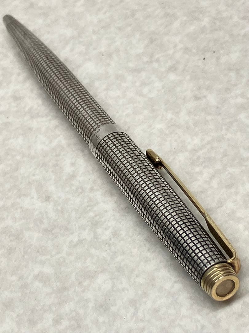 Z04）パーカー PARKER 75 ボールペン スターリングシルバー シズレ