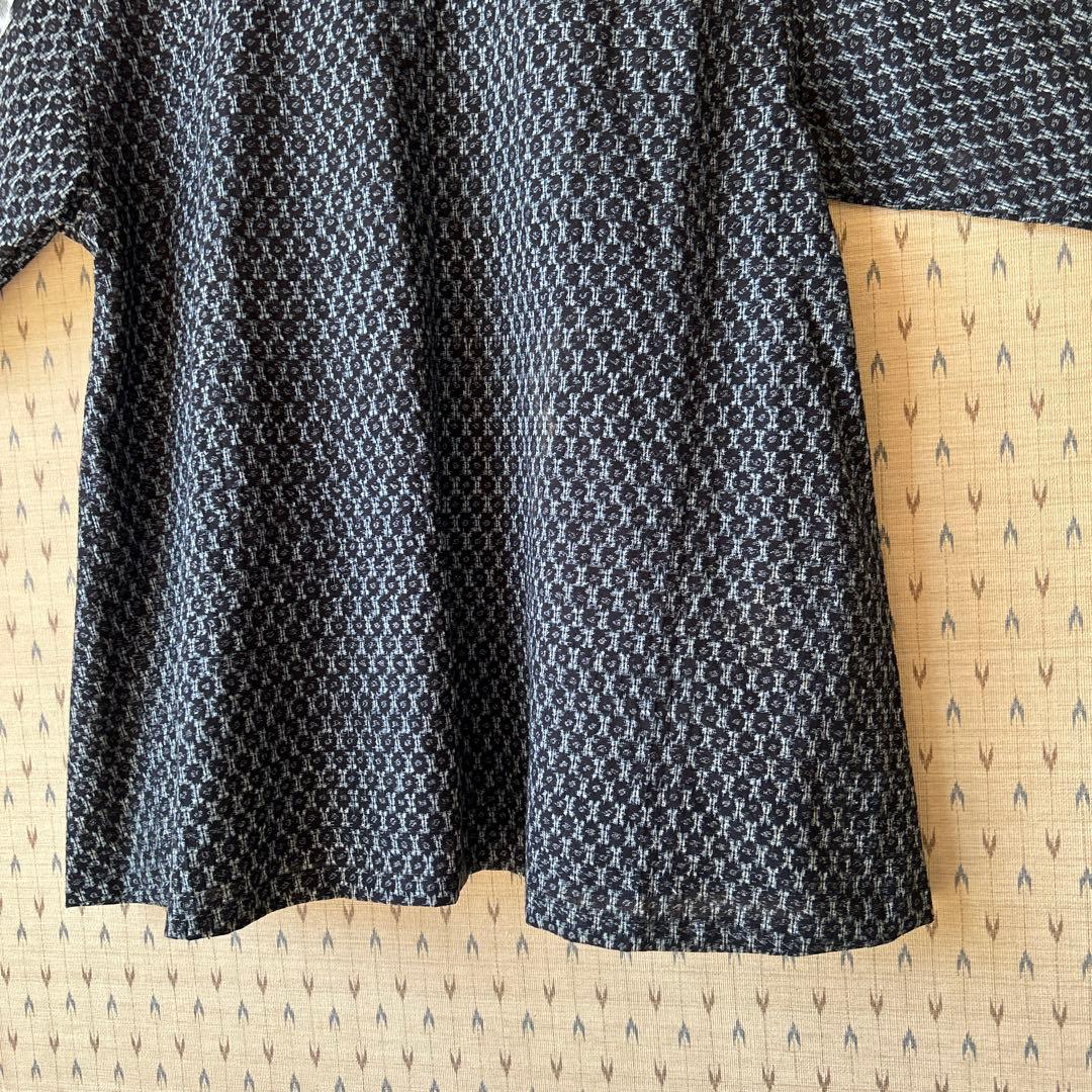 古布　藍染　チュニック