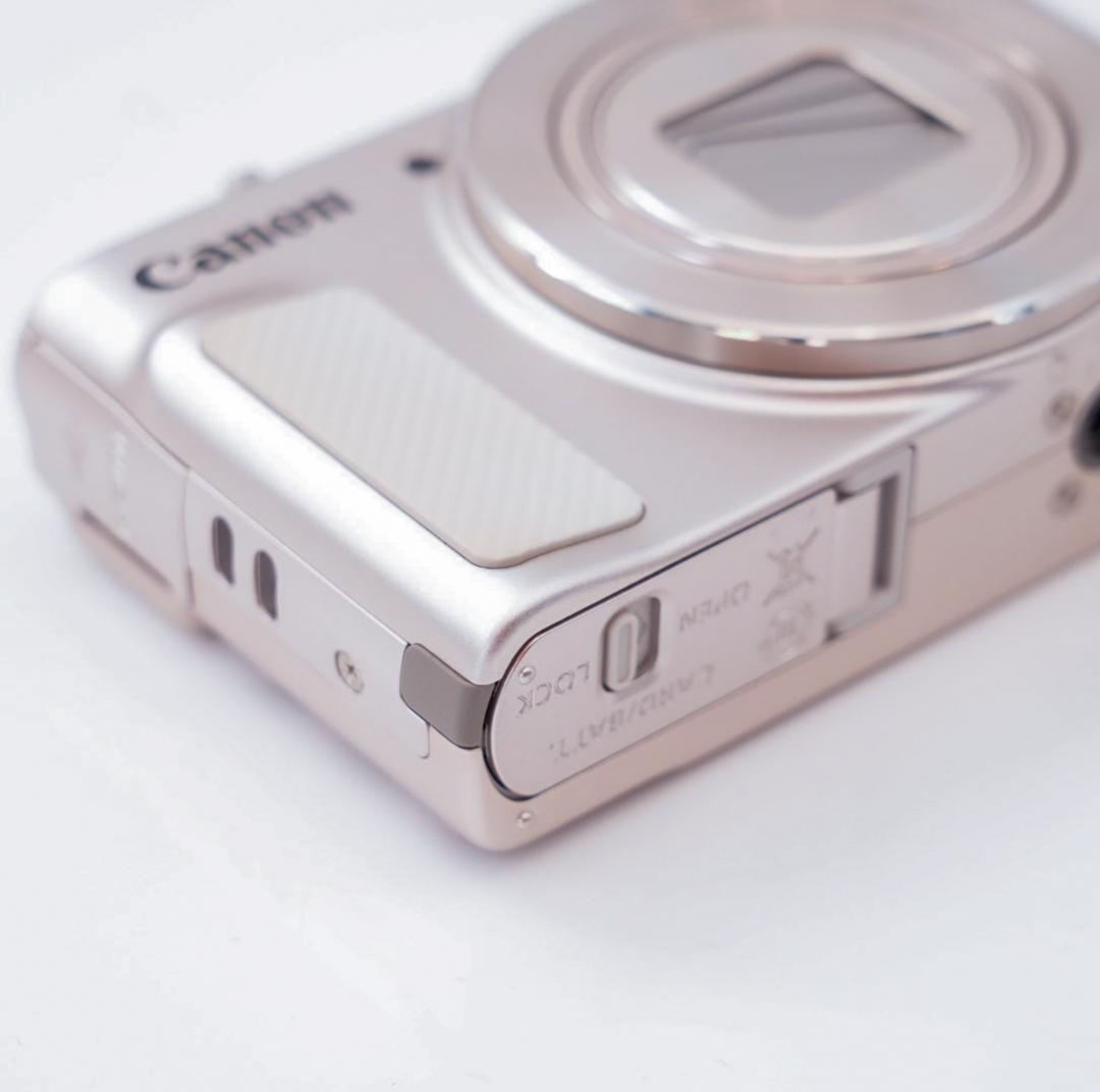 美品 Canon Power Shot SX620HS デジタルカメラ ホワイト