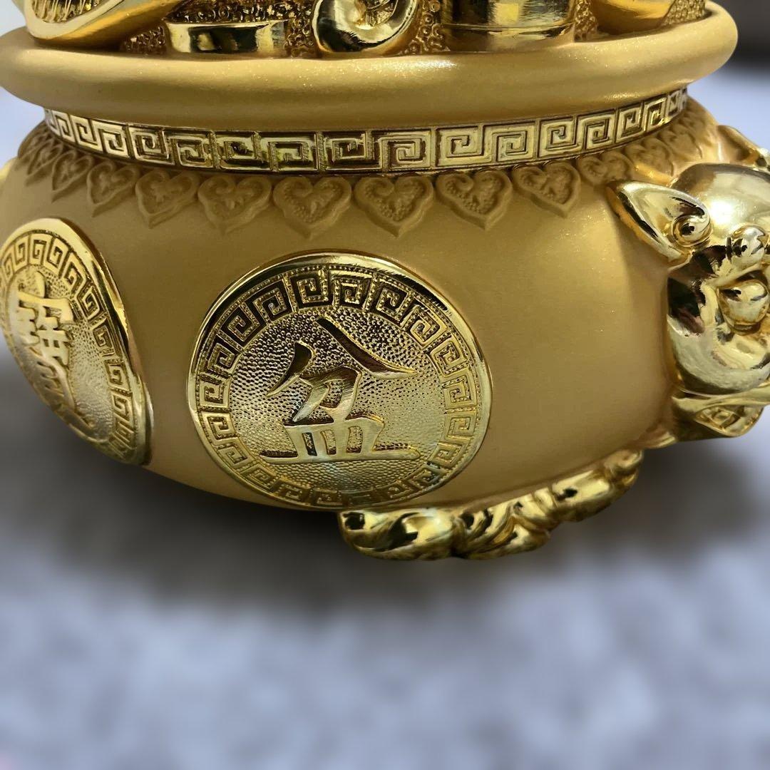 昇運金龍の貯金箱