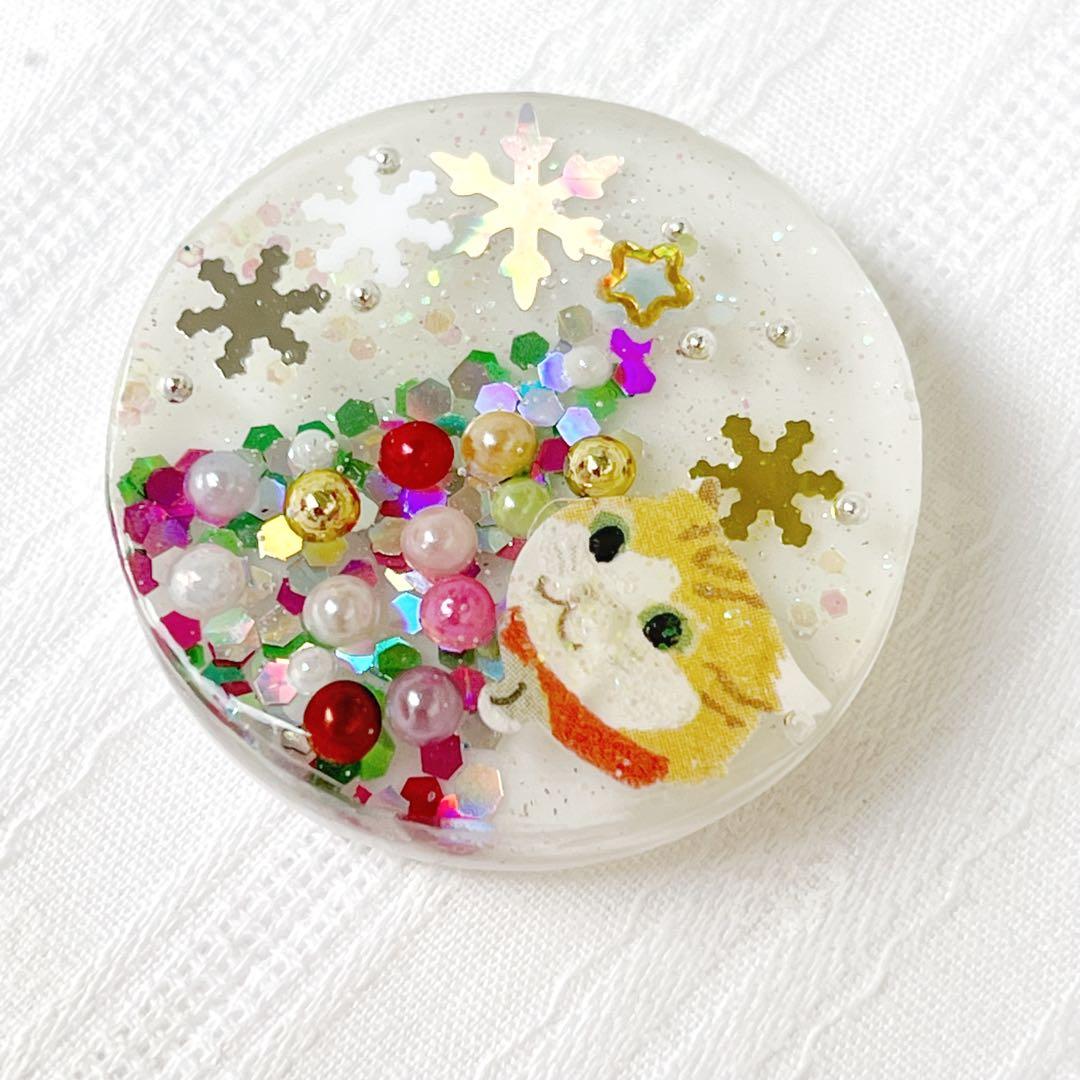 ❤️値下げ❤️ No.2203 ハンドメイド　猫　ネコ　クリスマス　ヘアゴム