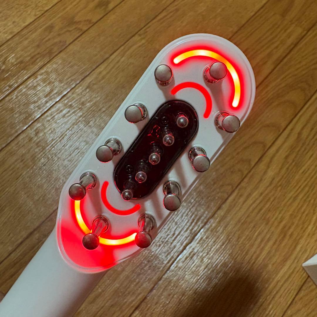 美品 PREPARE 電気ブラシ LED機能付き