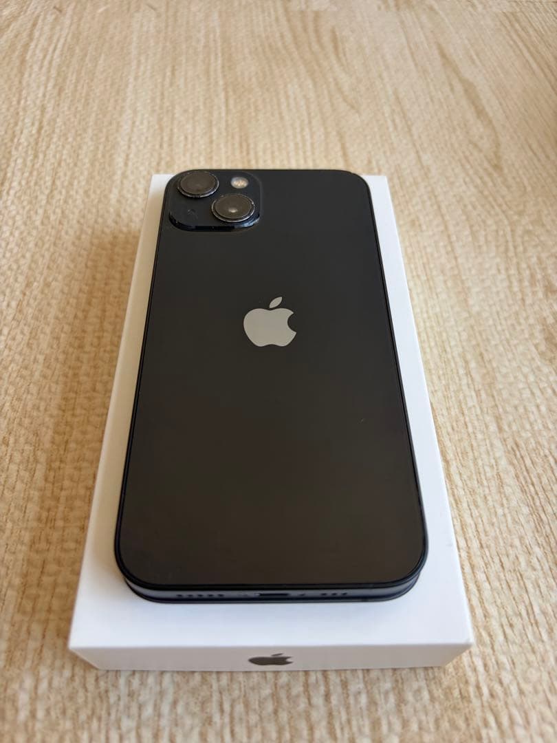 iPhone13 256ＧＢ　黒　81% 箱付き　SIMフリー　修理歴無