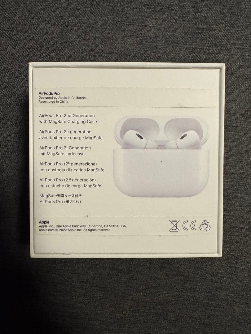 AirPods Pro第二世代 本体 ワイヤレス充電対応