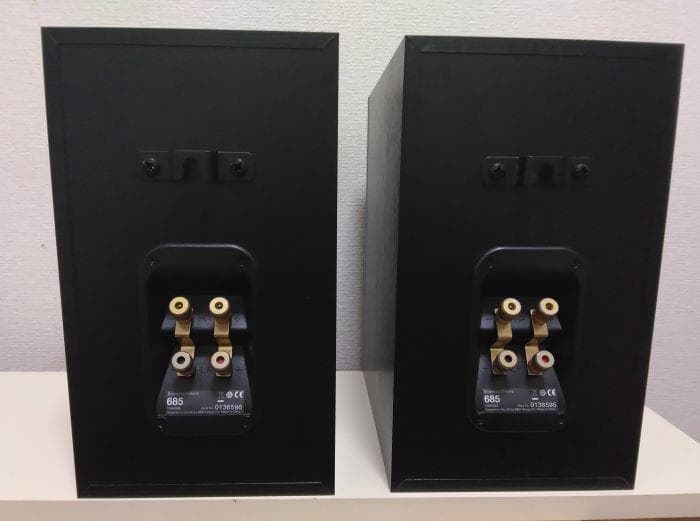 B&W 685 Bowers&Wilkins スピーカー ブラック