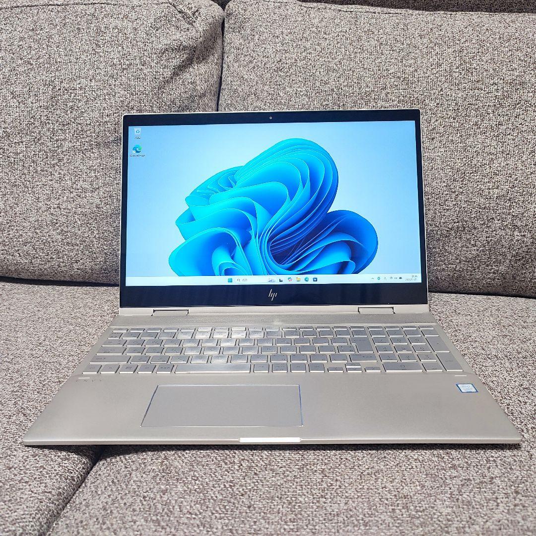 【バッテリー新品】HP ENVY 15 8GB SSD256GB