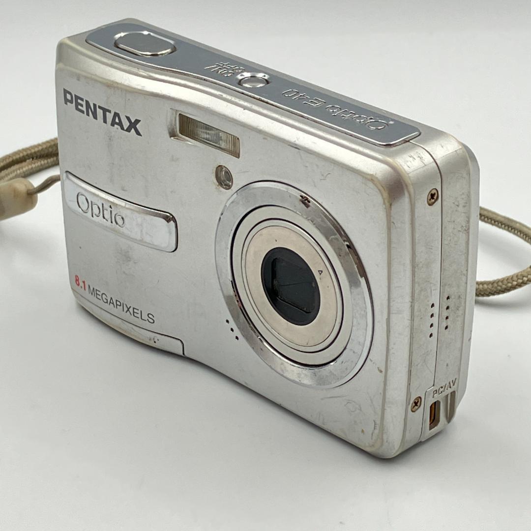 ⭐️PENTAX Optio E40 シルバー⭐️単三電池モデル