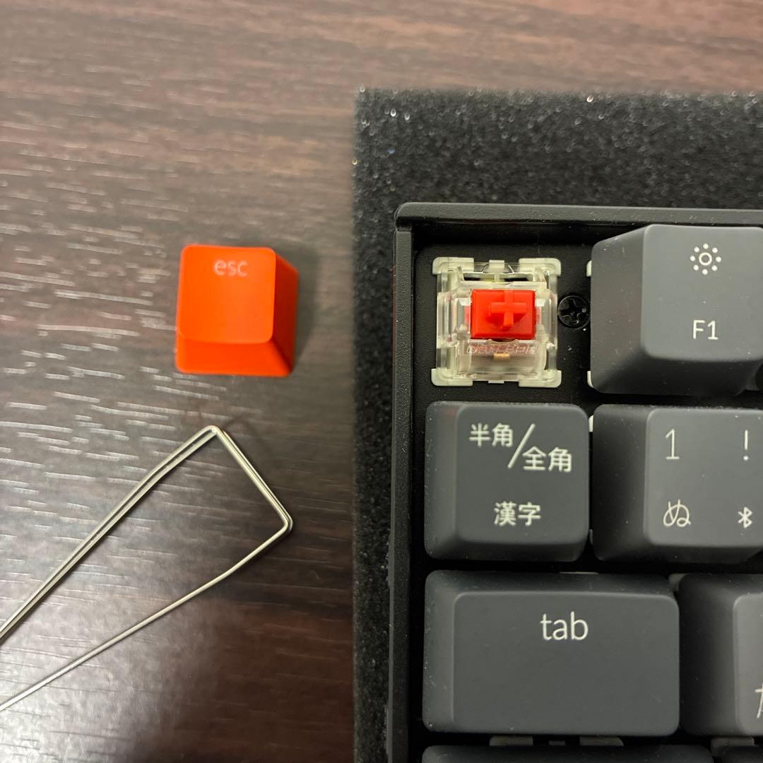 【Keychron赤軸】K4 version2ワイヤレスゲーミングキーボード