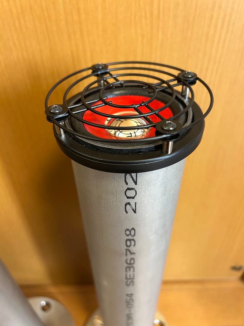 自作スピーカー ステンレス製360度スピーカー