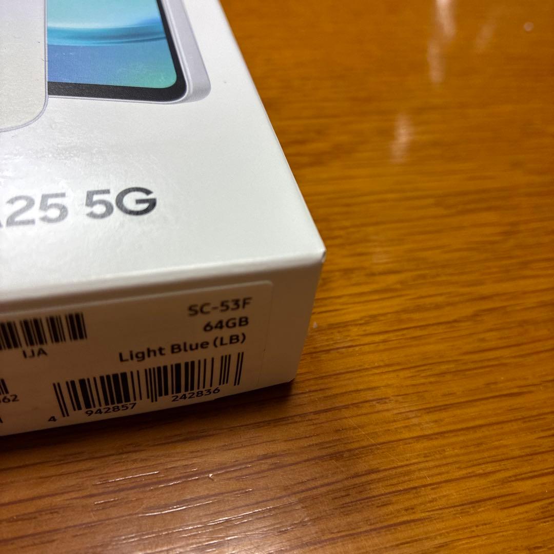 Samsung Galaxy A25 5G 64GB ライトブルー