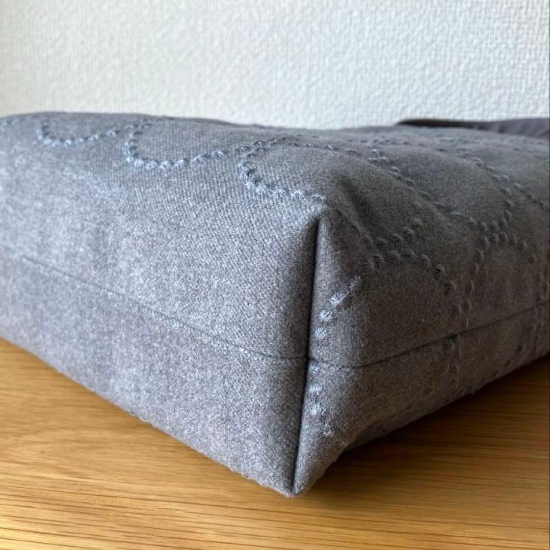 ミニバッグ　dopタンバリン グレー