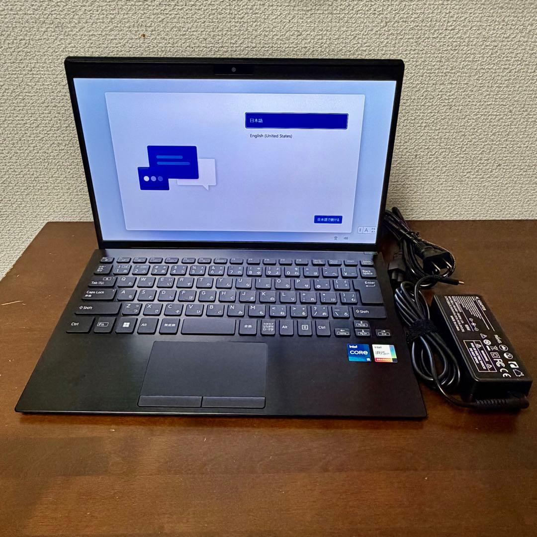 VAIOノートPro PG 第12世代i5 1235U 16GB ・256GB
