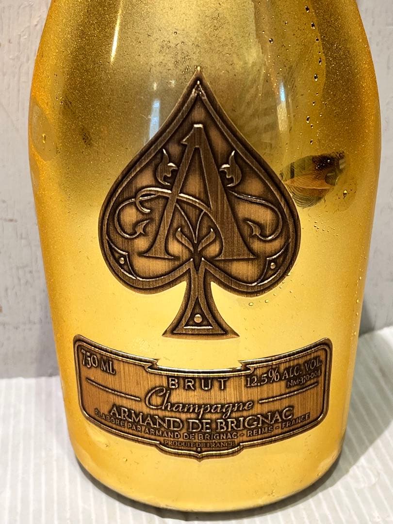 未開封　Armand de Brignac シャンパン 750ml アルマンド