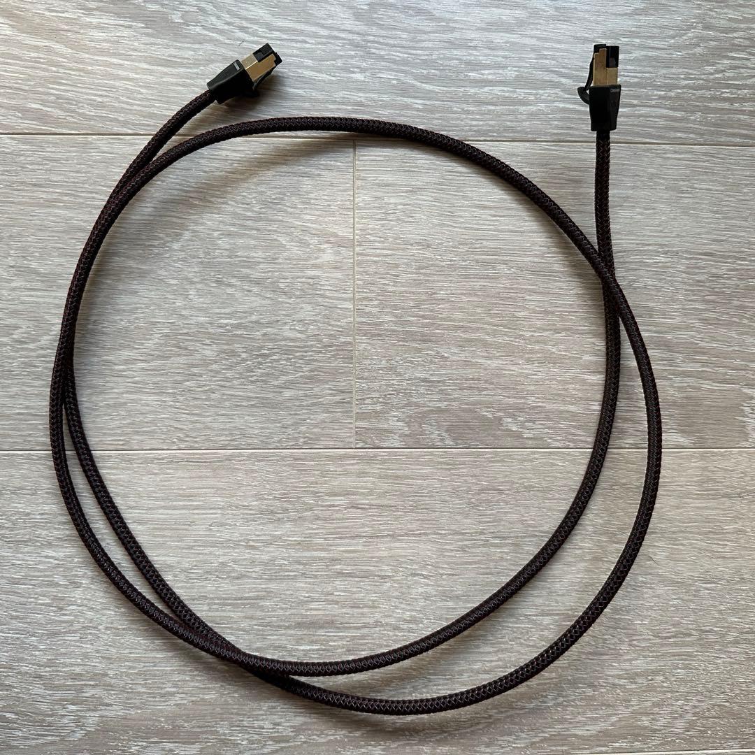 【美品】AudioQuest LANケーブルCinnamon 1.5m