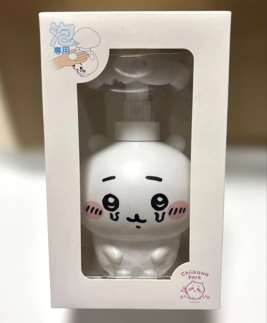 ちいかわパーク　ソープディスペンサー　カブちゃん　報酬クッキー袋　目が光るうさぎ