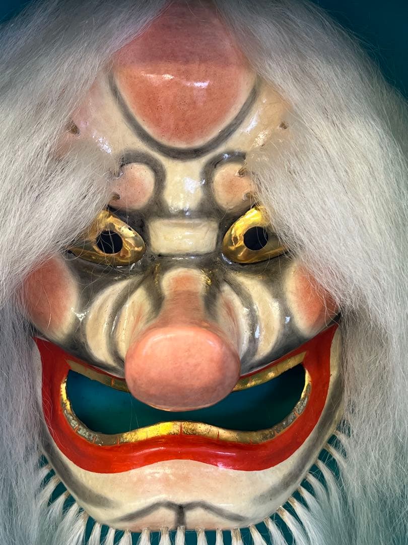 ★石見大田　飾面　天狗面　厄除け　魔除★石見神楽　神楽面　お面