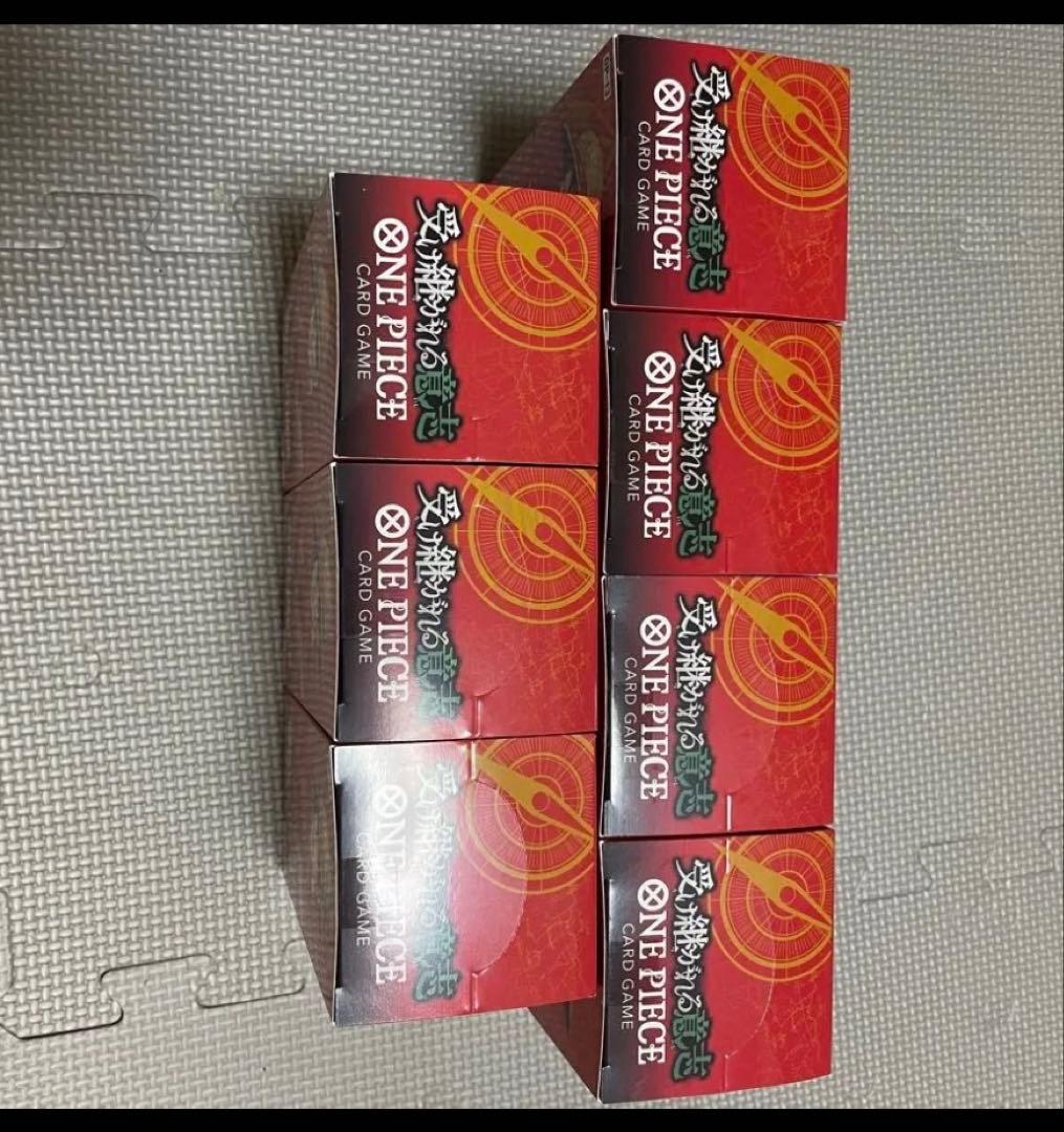 ワンピースカード　受け継がれる意志　7BOX　テープ付き