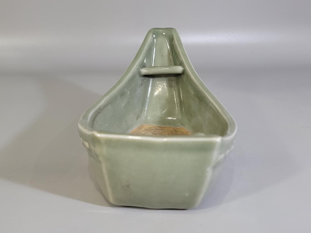 三田青磁 吊り花生 茶道具