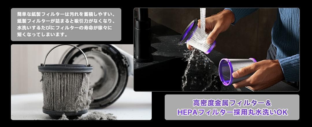 スティック掃除機 LED照明ライト コードレス 軽量