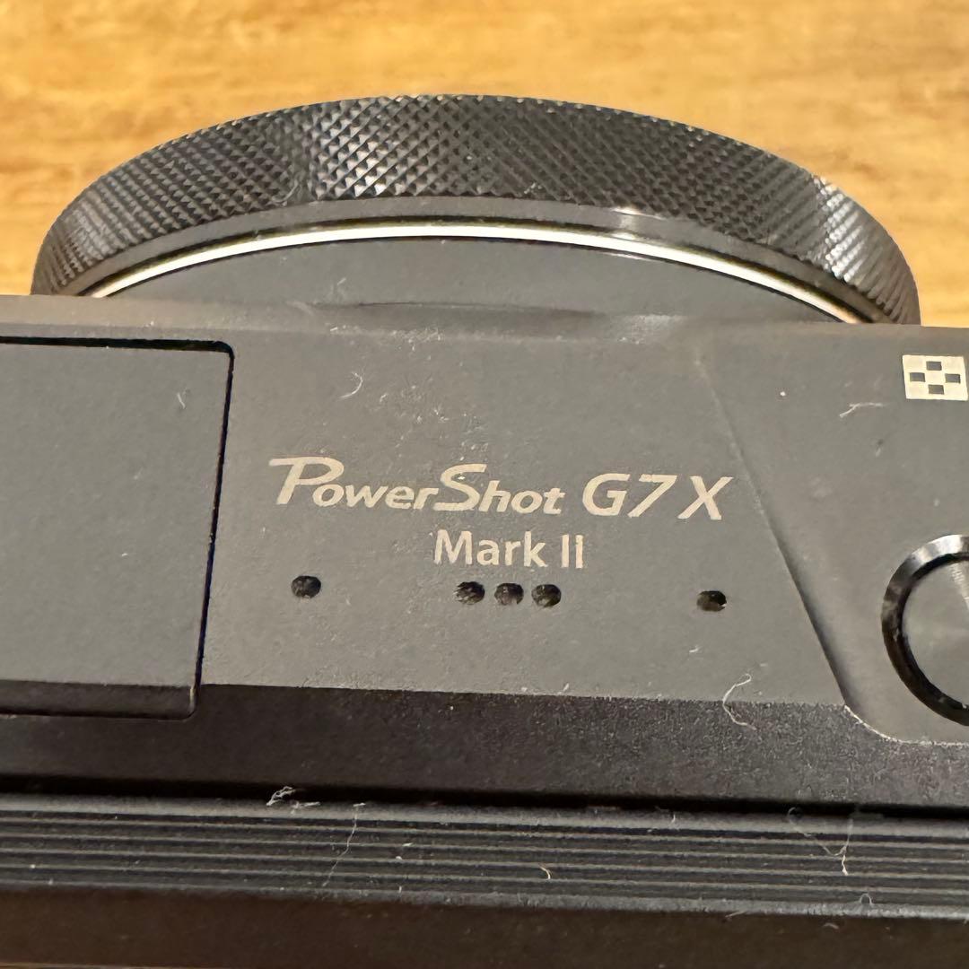 Canon PowerShot G7X Mark Ⅱ キャノン デジカメ