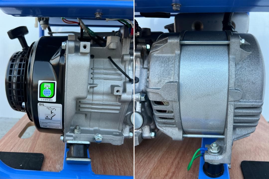 DENYO デンヨー 小型ガソリン発電機 GA-2605U3 動作良好 8233