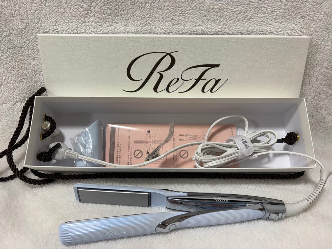 ReFa リファ　ストレートヘアアイロン プロ(ホワイト)ほぼ未使用