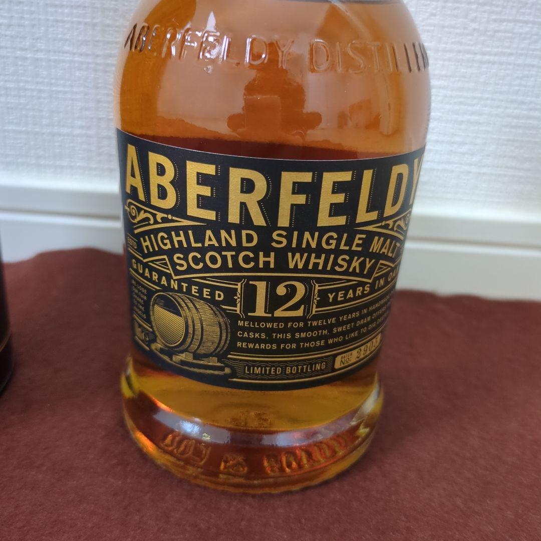 【送料無料】ABERFELDY 12年 スコッチウイスキー 限定ボトル