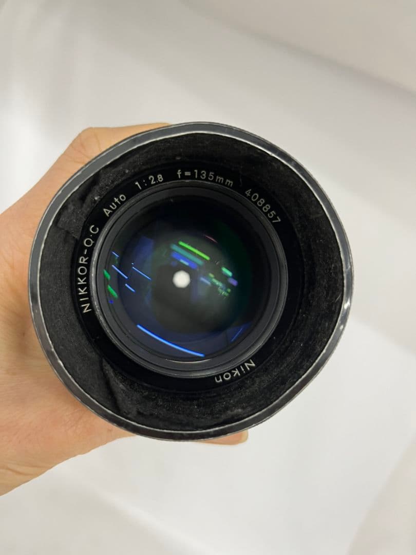 Nikon F2 アイレベル + NIKKOR 135mm F2.8 現状品