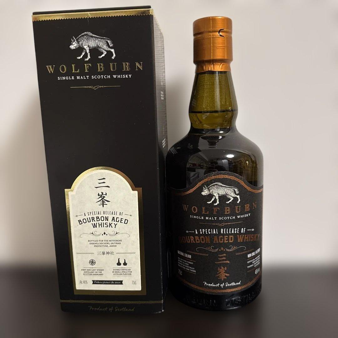【新品未開封】ウルフバーン 三峯神社限 WOLFBURN ウイスキー 700ml