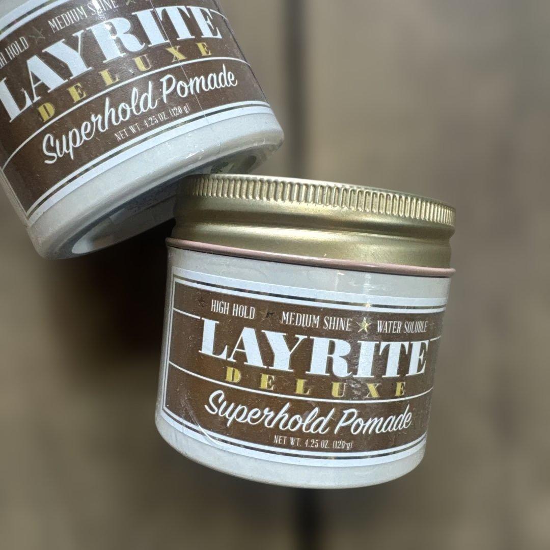 LAYRITE Superhold Pomade 4.25 oz 2個セット